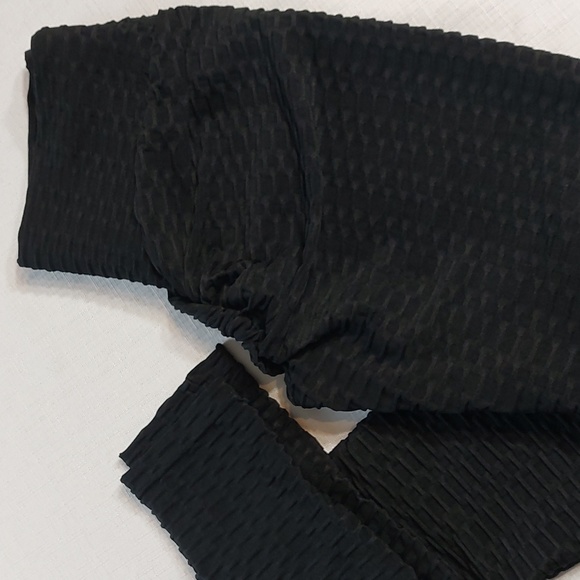 Leggings women's anti cellulite black size Small - Picture 2 of 6